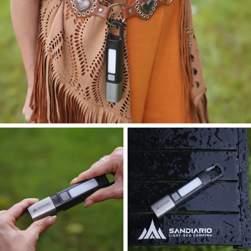 Sandiario Lámpara Táctica Led Lámpara - Camping LED - Imagen 7