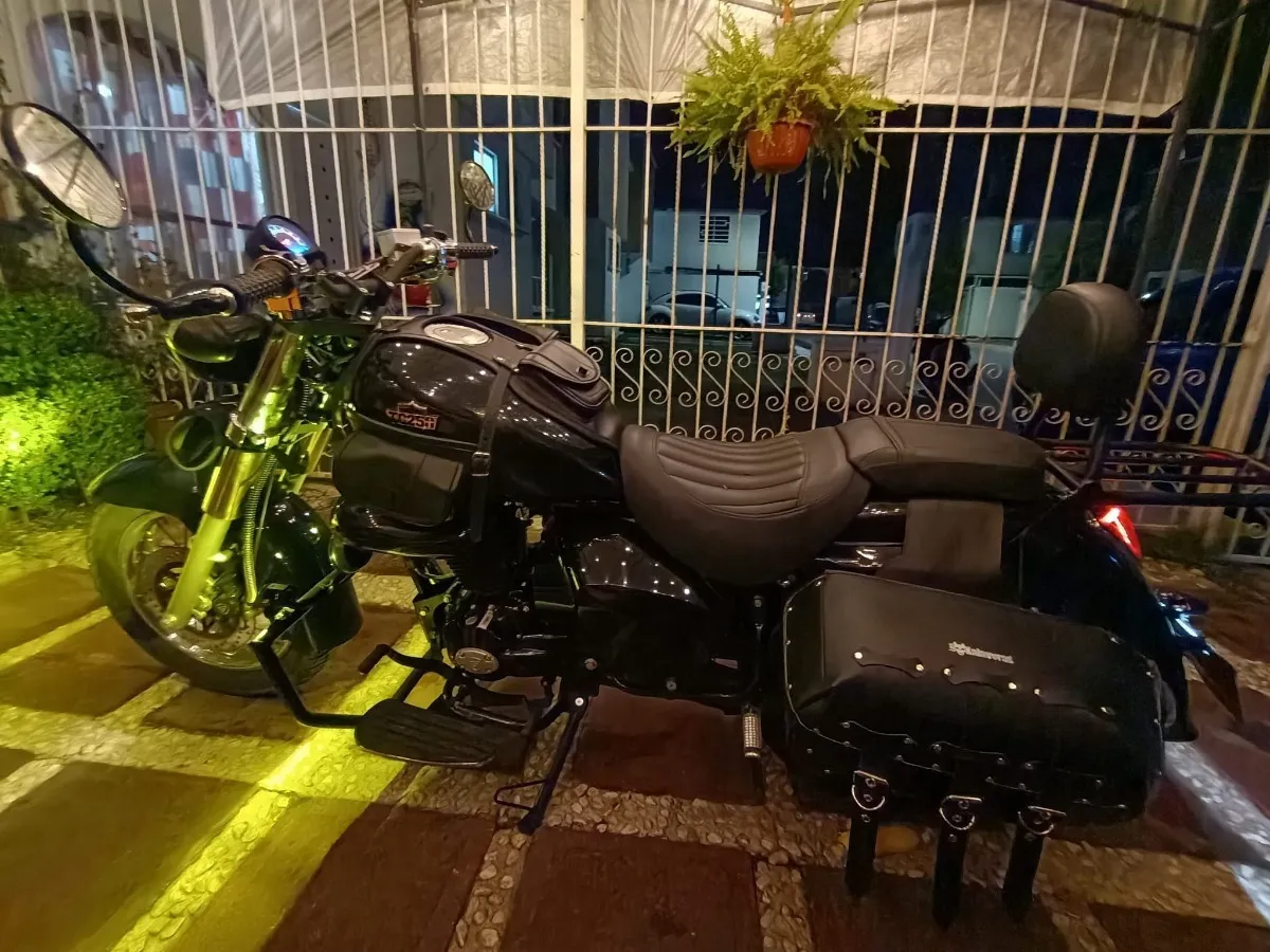 Respaldo Italika Tc200 o Tc250 + Defensa Tipo Harley - Imagen 7